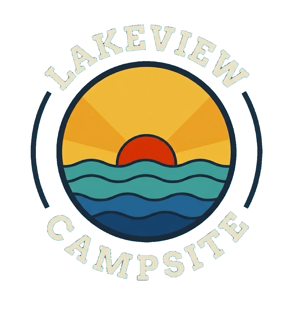 Lakeview Campsite on Hamlin Lake